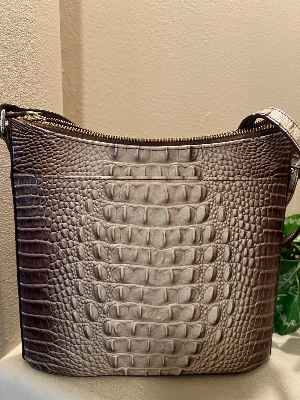 Brahmin Katie Amaretto or Cappuccino bag - Picture 4 of 10